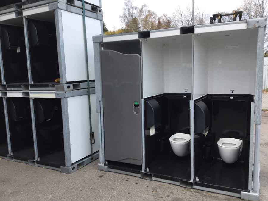 Det senaste i event toaletter är ”Vaccumtoaletter”